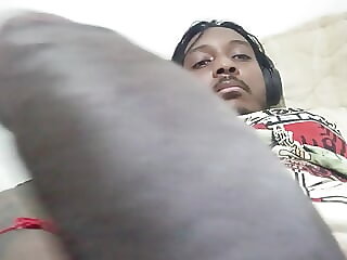 Big black huge dick