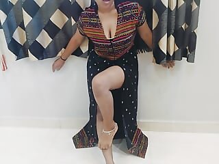 Dancing on indian song..